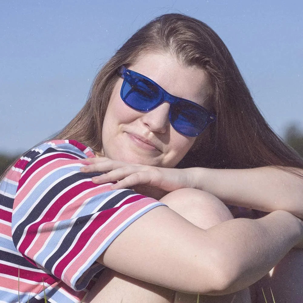 Blue Color Therapy Glasses G377485