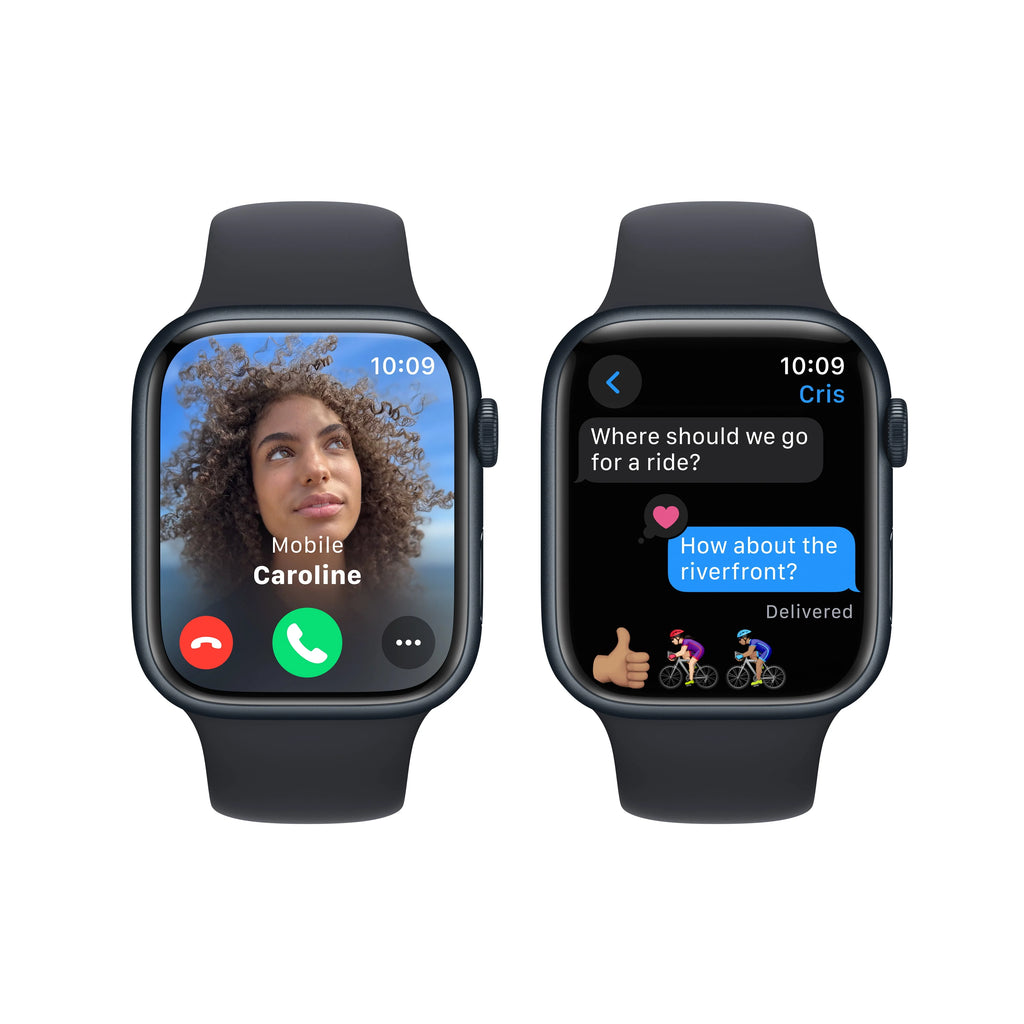 Midnight Aluminum 45mm Fitness Tracker with Sport Band V44747