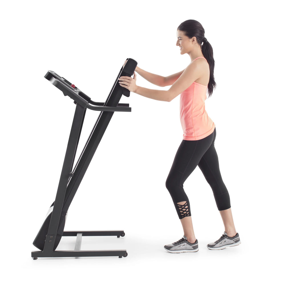 Folding Treadmill with 8 MPH QuickSpeed Controls J71207