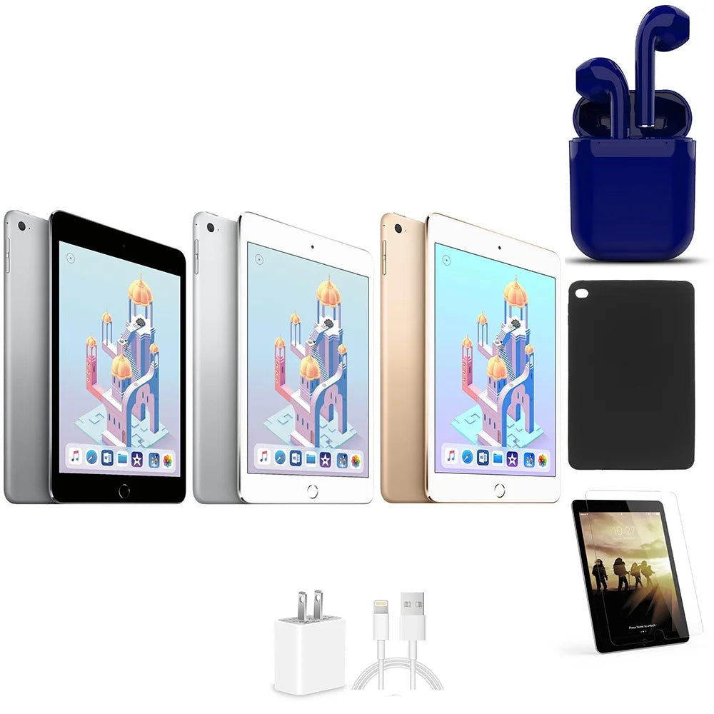 Refurbished 7.9-inch 64GB Wi-Fi iPad Mini 4 Bundle J175