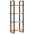 4-Tier Solid Acacia Wood Bookcase B5665