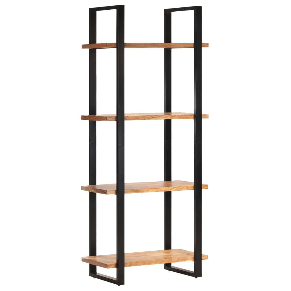 4-Tier Solid Acacia Wood Bookcase B5665