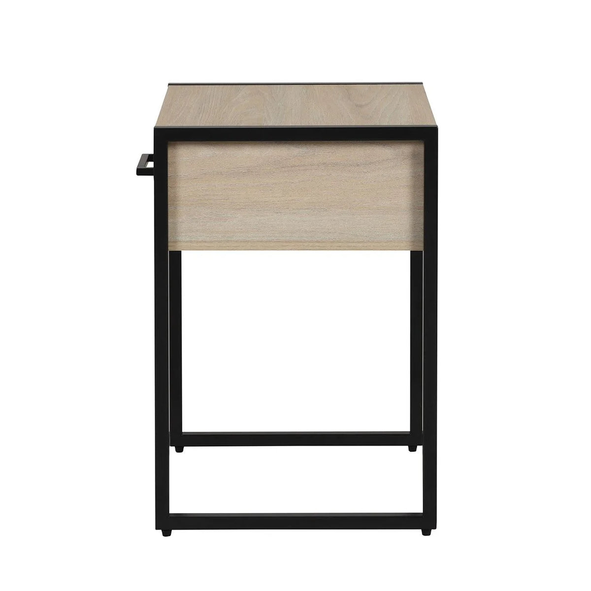 Beige Oak 1 Drawer Nightstand U5442