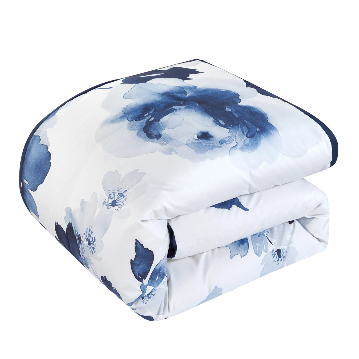 Blue Queen 9-Piece Floral Comforter Set T963934