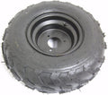 16x8-7 7" Black Wheel Rim Tire Assembly Pack of 2 S651215