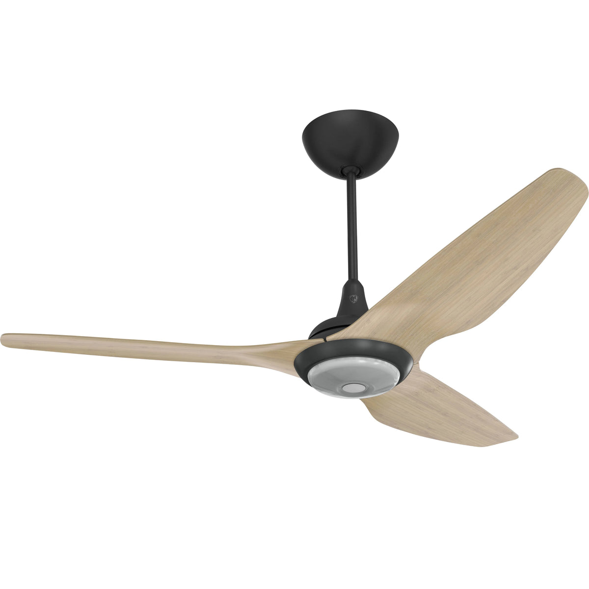 60 Ceiling Fan with Bamboo Blades and Black Finish L5909