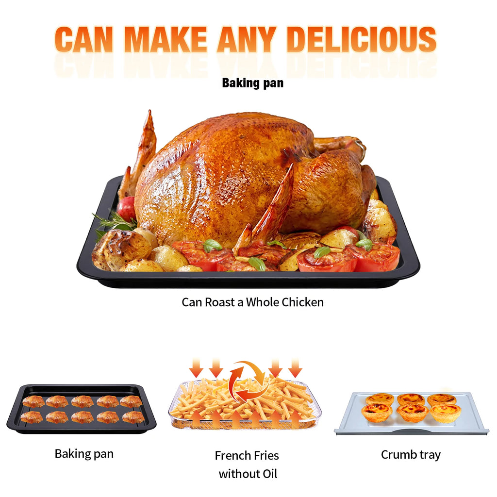 10 Qt Air Fryer Toaster Oven X607