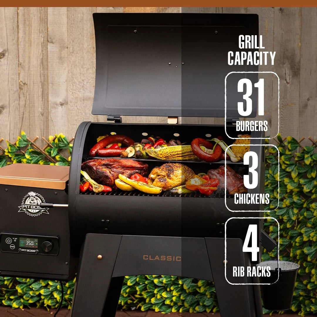 Wood Pellet Grill and Smoker P7944