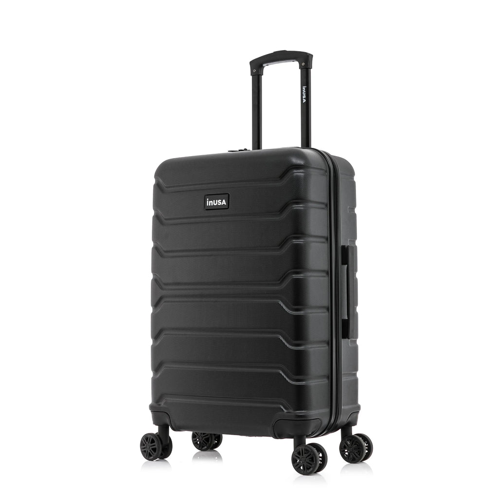 24" Hardside Lightweight Luggage with Spinner Wheels, Black T8873