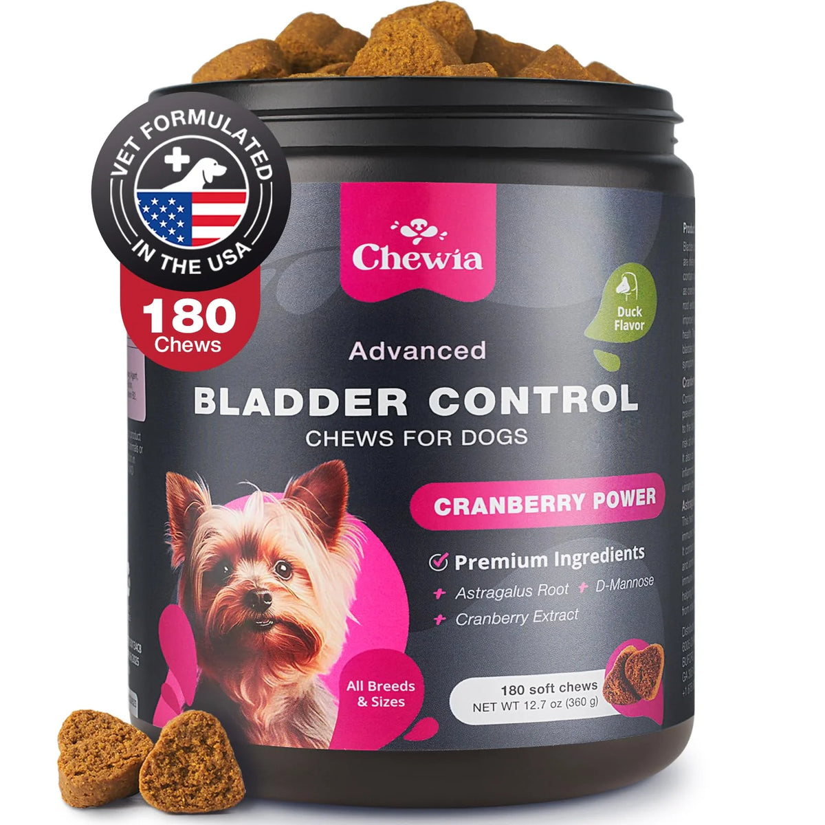 Cranberry Supplement for Dog Urinary Tract & Bladder Health E8665