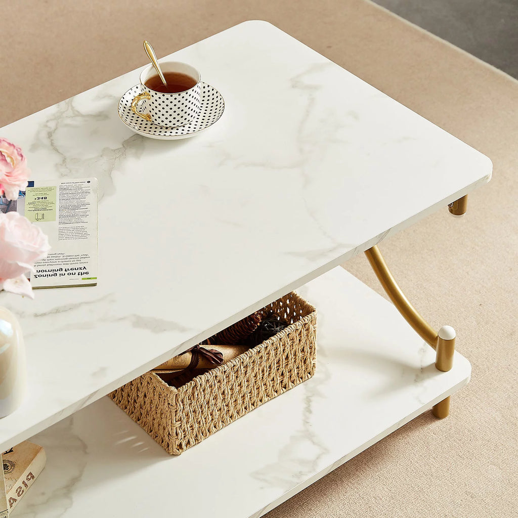 3-Piece Coffee Table Set with 2 TV Tray Table G40544