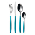 24 Pieces Cutlery Set Matt Blue O317273