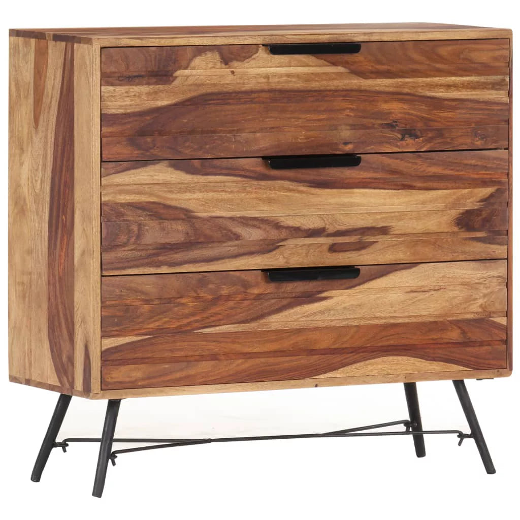 Solid Sheesham Wood Sideboard J807