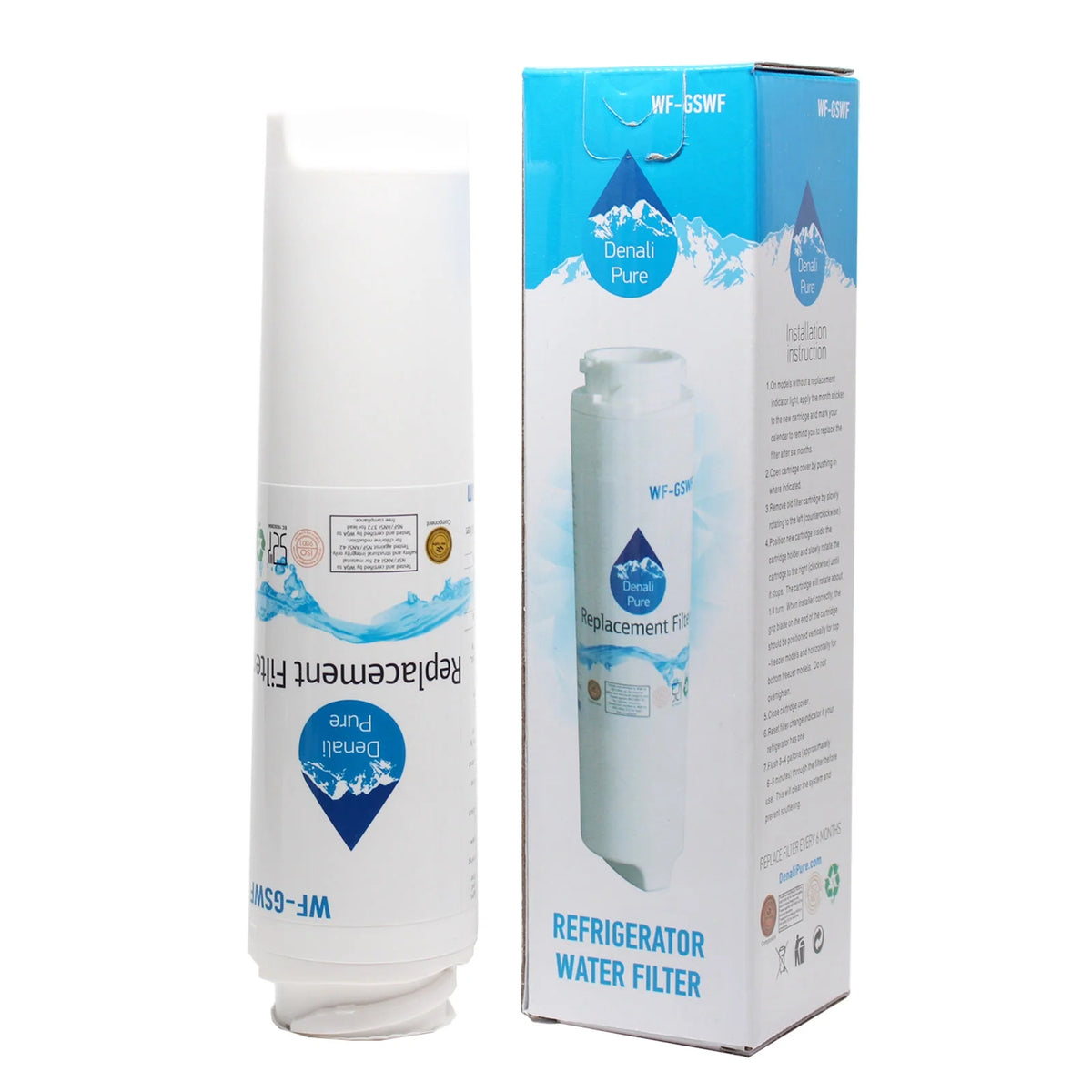 4-Pack Replacement Water Filter Cartridge Q26962