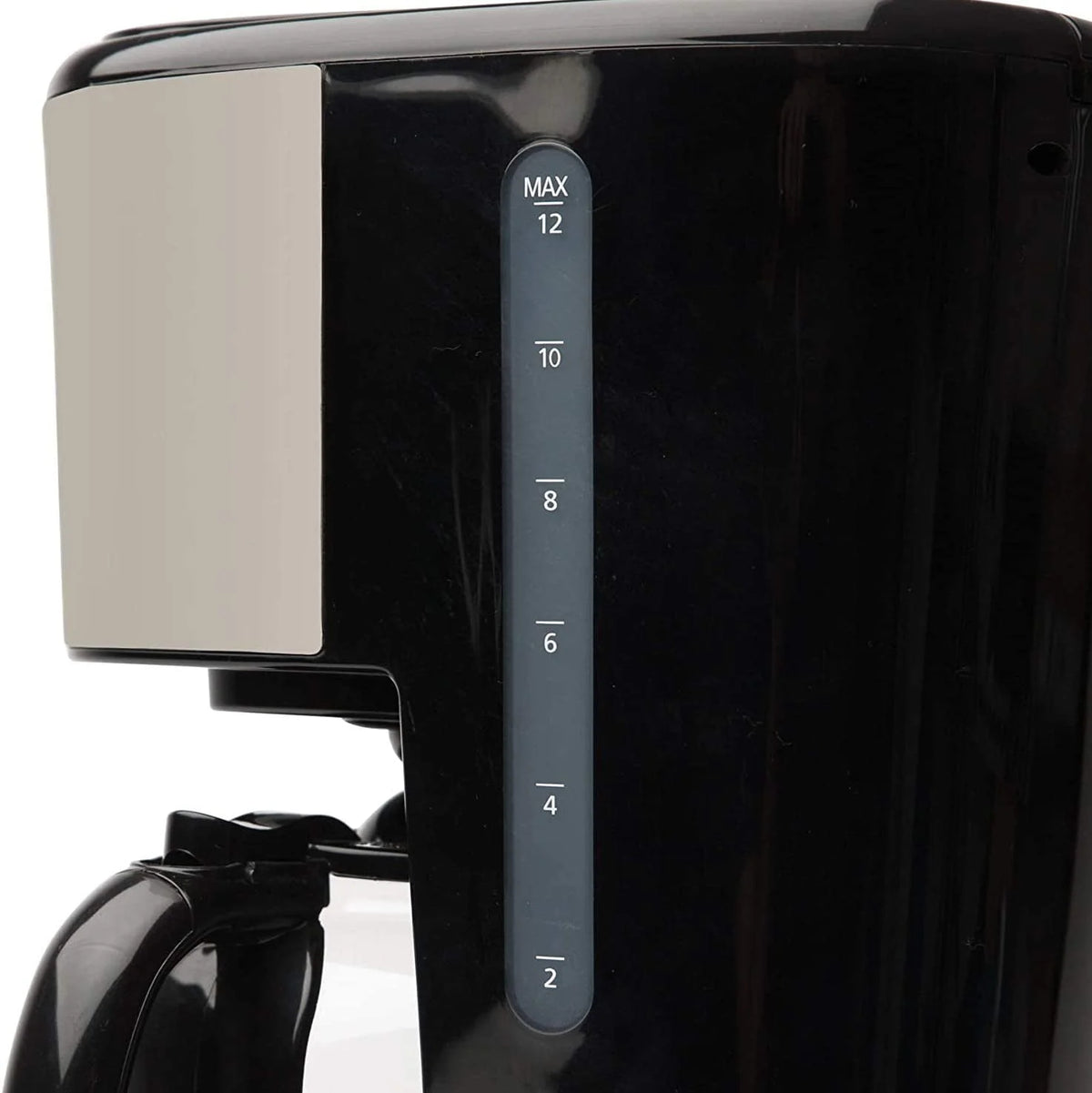 Retro Style Programmable Coffee Maker with Glass Carafe, 12 Cup Capacity V4129