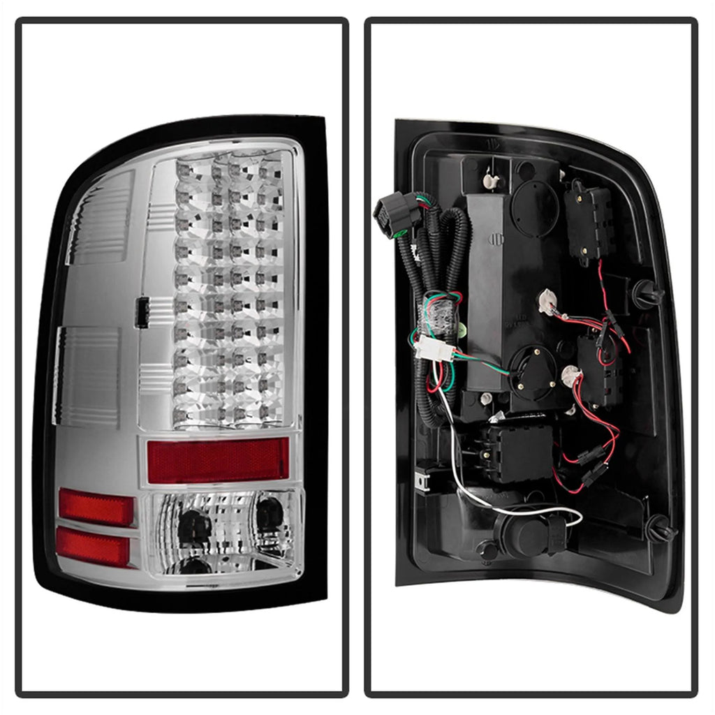 Chrome LED Tail Lights Z453