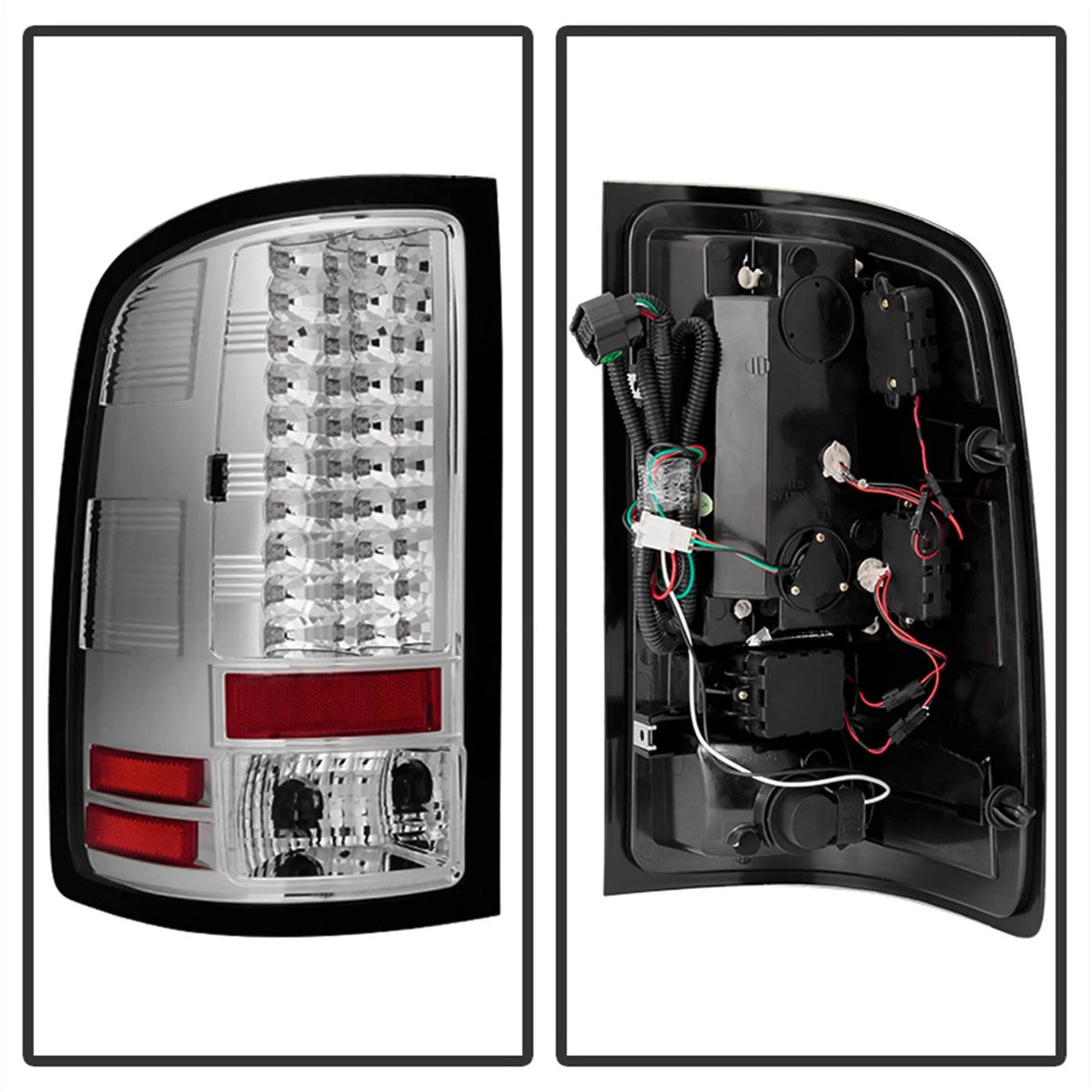 Chrome LED Tail Lights Z453