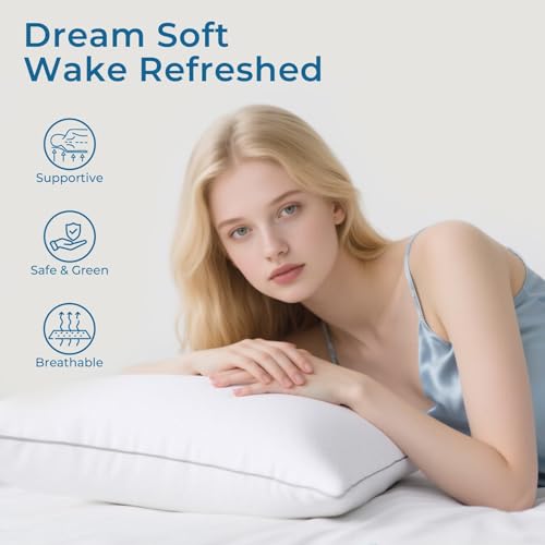 King Size Pillows Set of 4 Down Alternative R7933