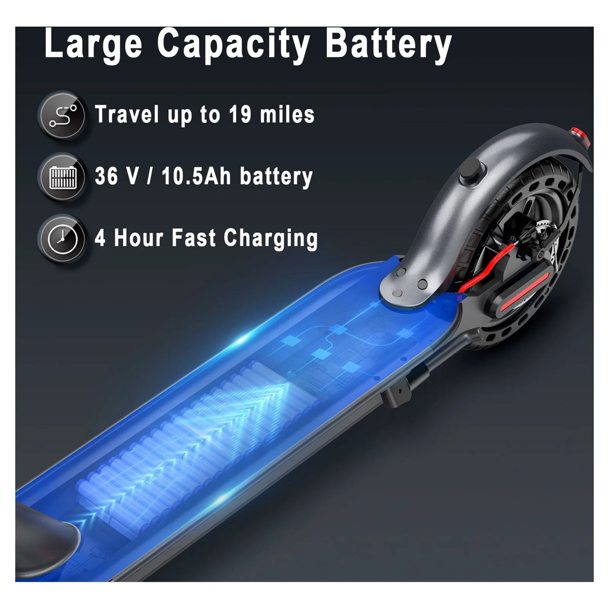 350W Foldable Electric Scooter Y551