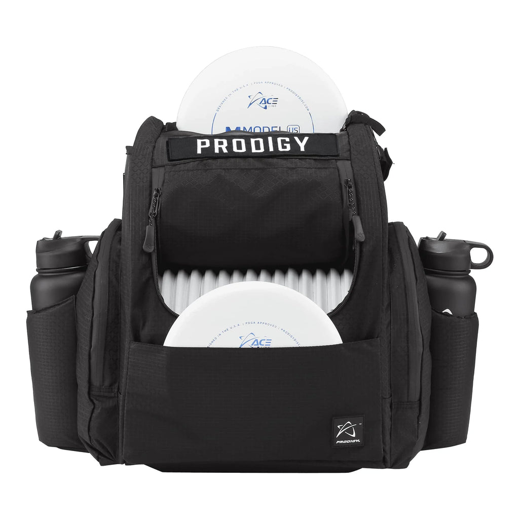 Black Disc Golf Backpack with 26+ Disc Capacity I336844