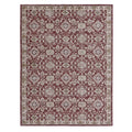 Terra Cotta Traditional Area Rug 9x12 E227