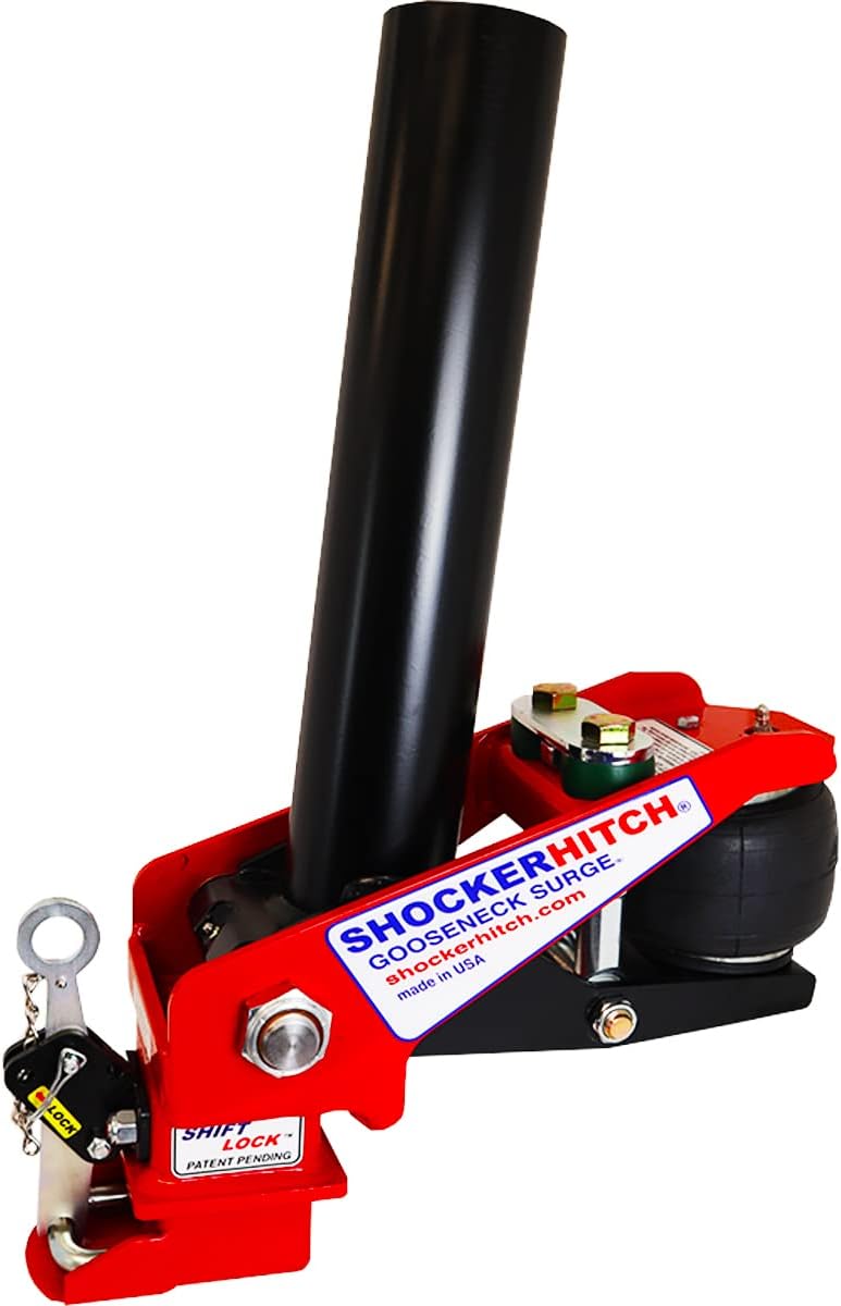 Gooseneck Air Hitch & Coupler, Round 4" Blank No Pin 30K SL Z55575