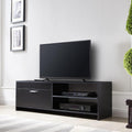 Black TV Cabinet with Storage Drawers T791016