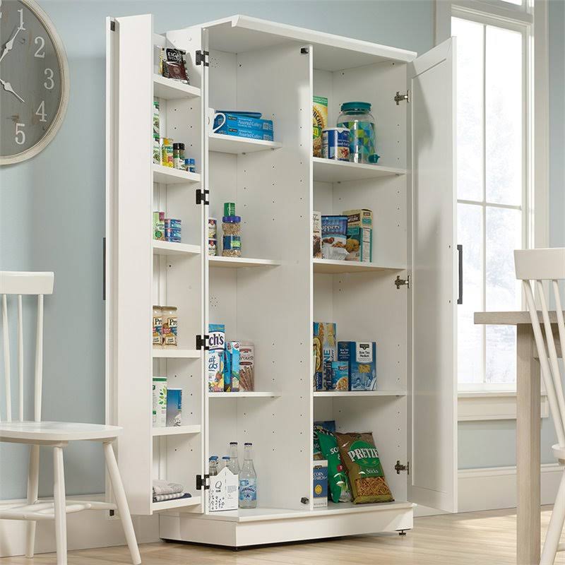 White Storage Cabinet K325