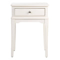 White 1-Drawer Accent Table N172381