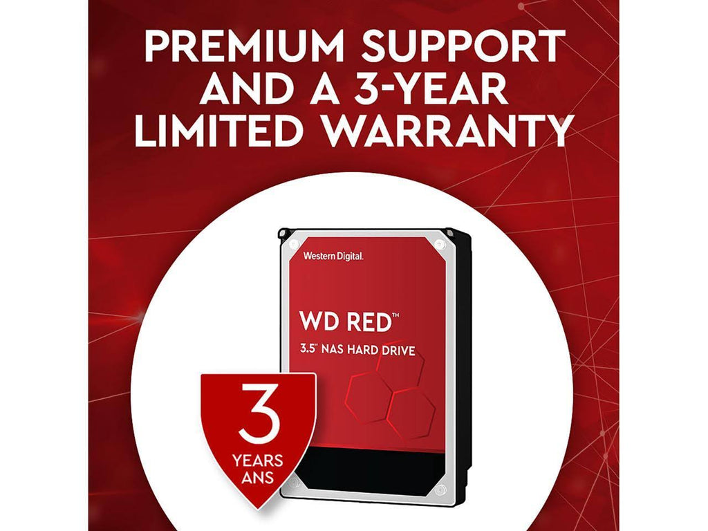 2TB 3.5 SATA 256 MB Red Hard Drive F5560