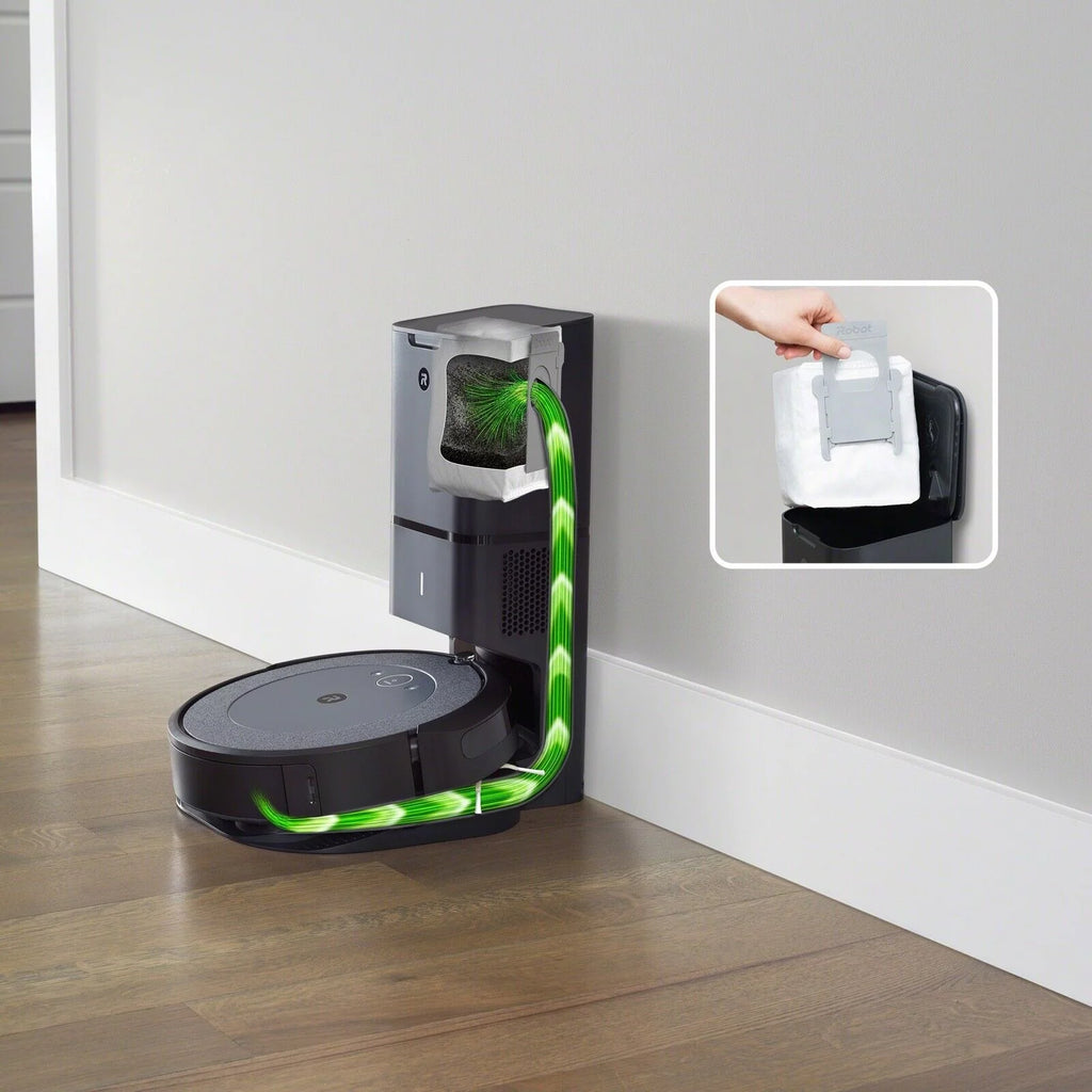 Restored iRobot Roomba i3+ Self-Emptying Vacuum Cleaning Robot - Manufacturers Certified !- (Refurbished) E93591