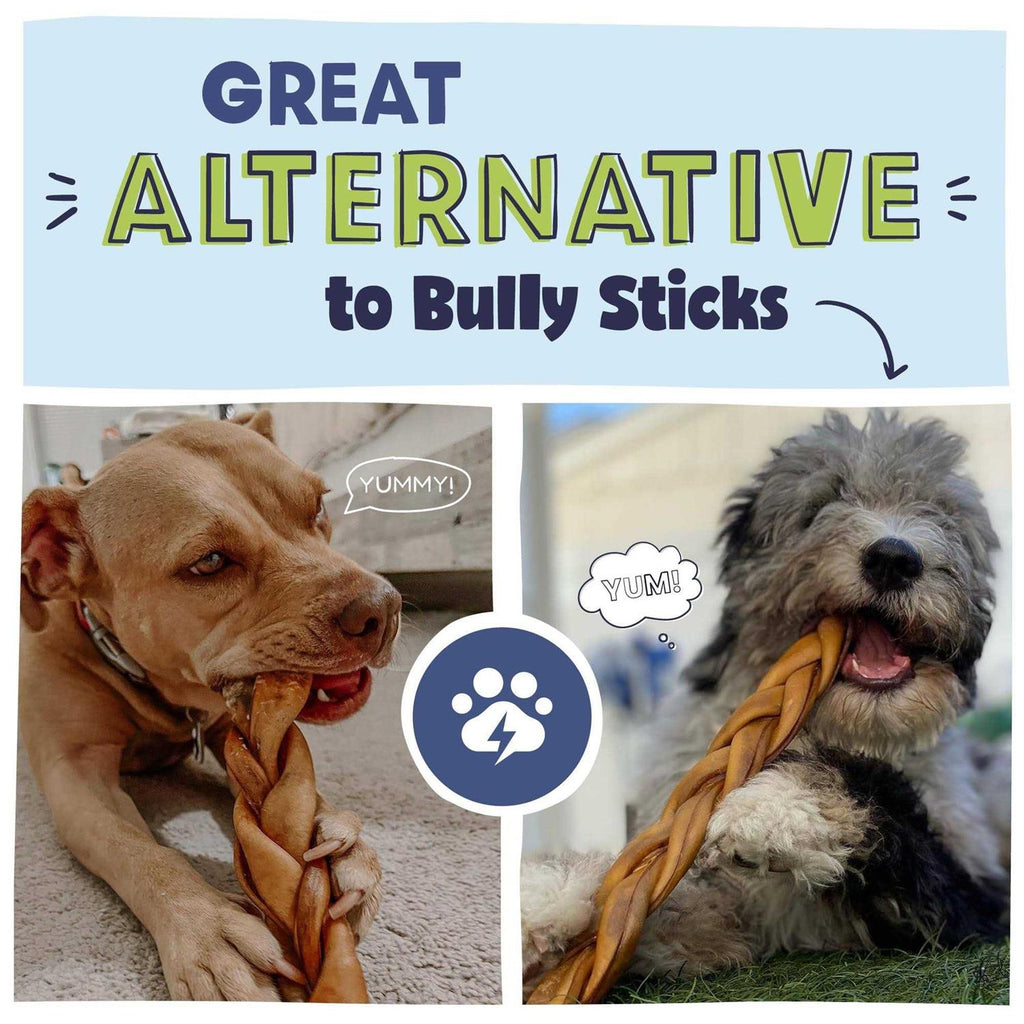 Natural Beef Collagen Braids for Dogs R741994