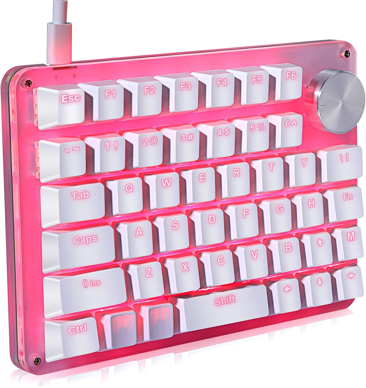 45 Keys Blue Backlit Mechanical Gaming Keyboard U228