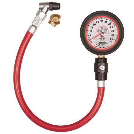 Tire Pressure Gauge, 2-1/2 inch, 0-60 PSI N929915