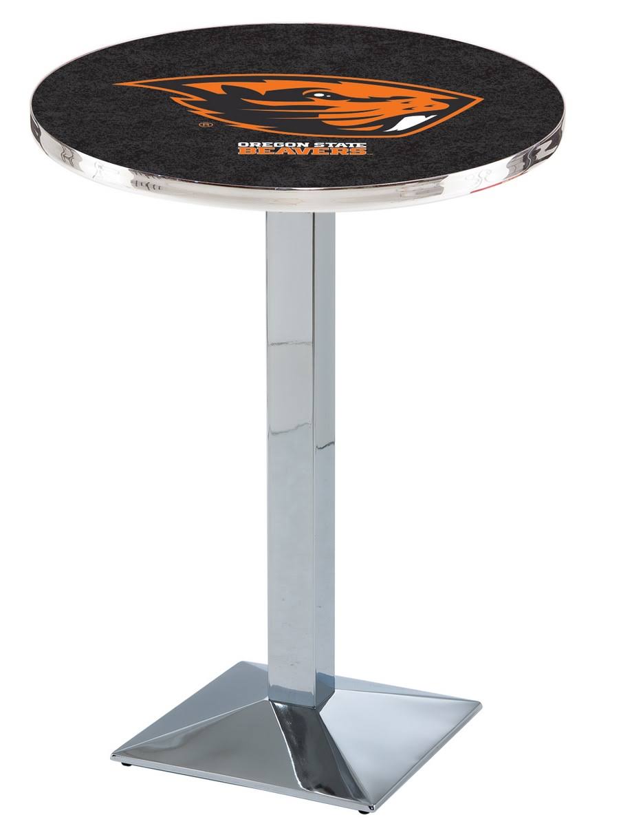 Chrome Pub Table 36 inch N1156