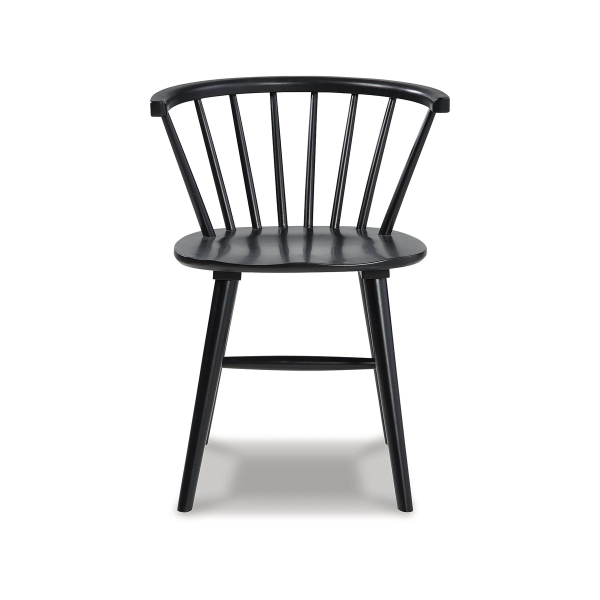 Black Spindle Dining Chair, Set of 2 B975