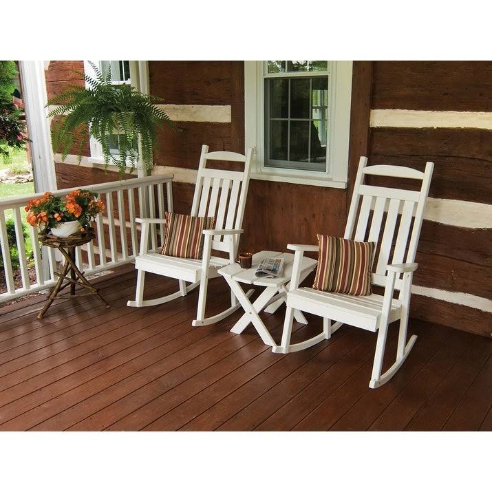 White Porch Rocker C528