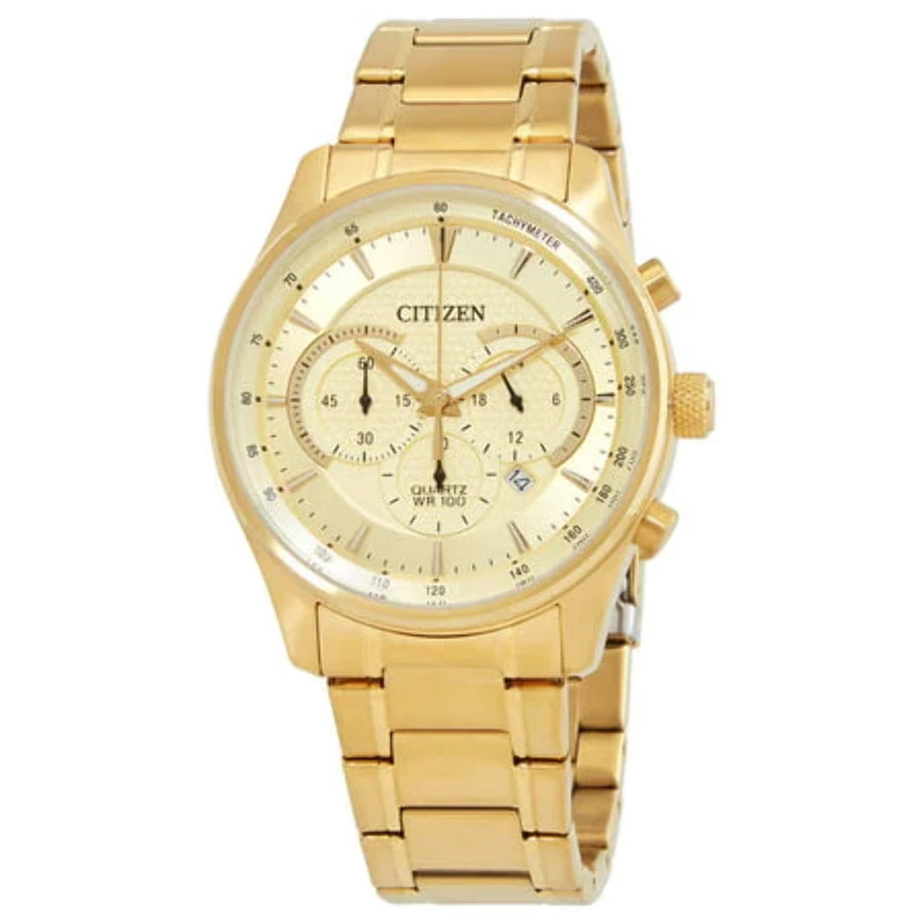 Champagne Dial Chronograph Quartz Men's Watch C850406