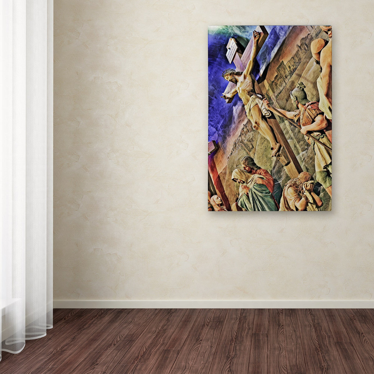 Canvas Art 'Altar of Calvary' Q962482