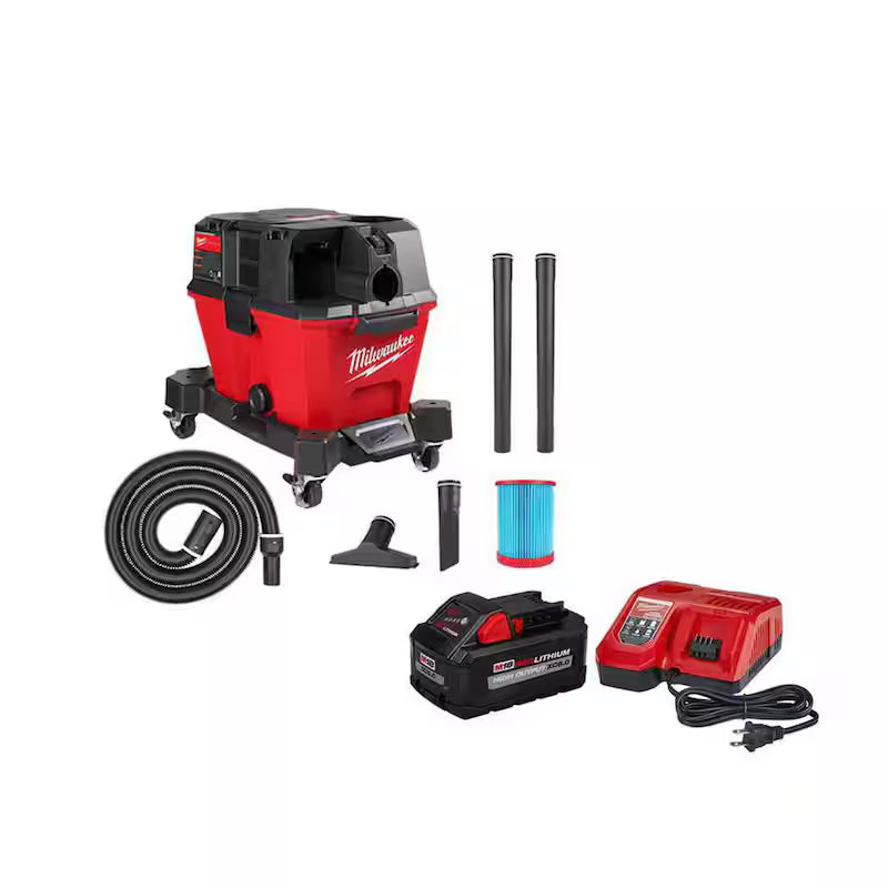 6 Gal. Cordless Wet/Dry Shop Vacuum with Battery and Charger Kit X18344