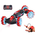 Red 4WD 2.4GHz Remote Control Stunt Car Y383