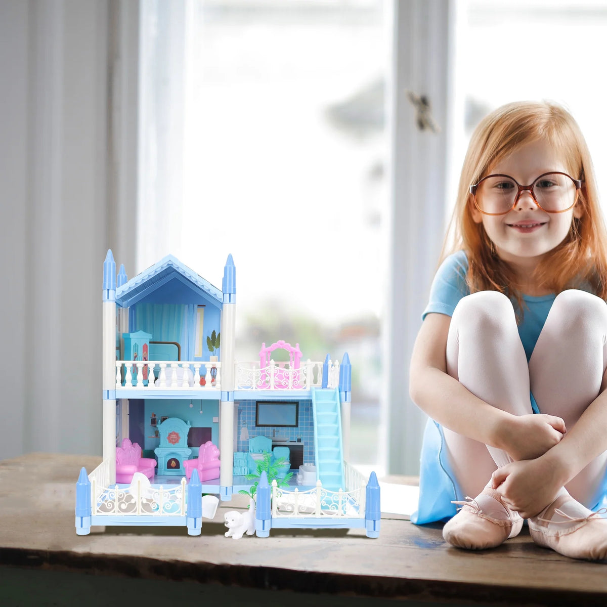 Dollhouse Kit DIY Toy L996532