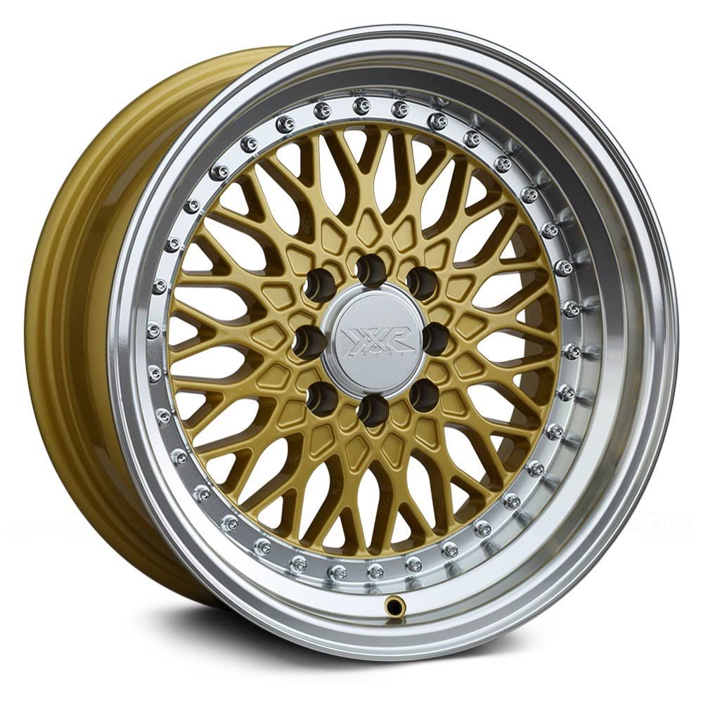18x9 5-100/5-4.5 Gold Wheel A669