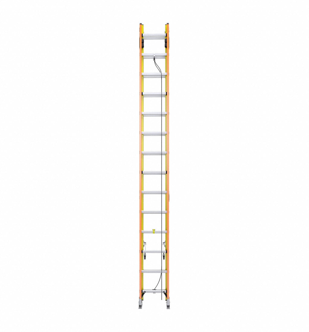 Fiberglass Extension Ladder, 300 lbs. Load Capacity Type iA Duty Rating G3934