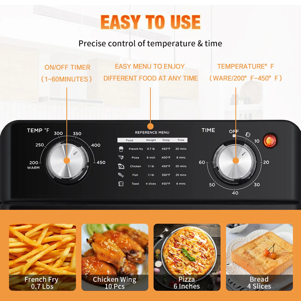 10 Qt Air Fryer Toaster Oven X607