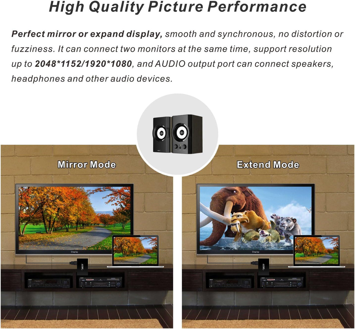 USB 3.0 to HDMI-DVI-VGA Video Graphics Card Adapter V800955