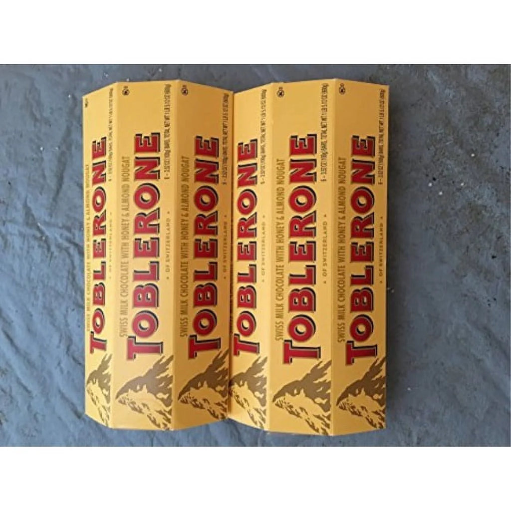 Swiss Milk Chocolate with Honey & Almond Nougat 12 Bars B330365