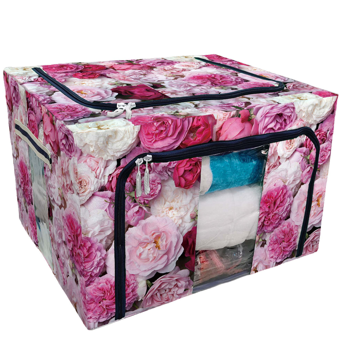 Pink Storage Bag with Clear Window X456