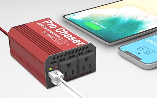 400W Power Inverters DC 12v to 110v AC U44153