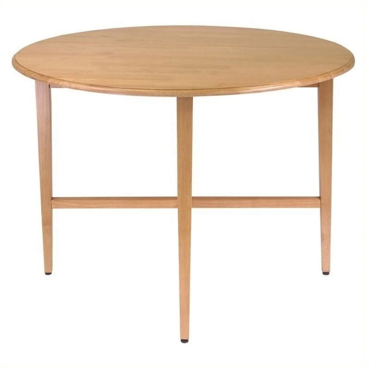 42" Round Drop Leaf Dining Table in Light Oak U272